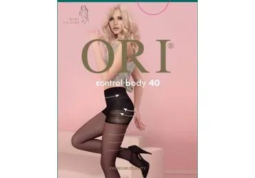 Moteriškos pėdkelnės ORI CONTROL BODY 40 , 4 dydis, grafite