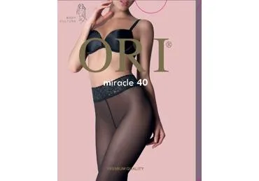 Sieviešu zeķbikses ORI Miracle 40 nero 4