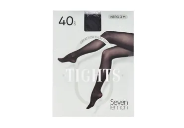 Siev.zeķbikses SEVEN LEMON meln.40den 2