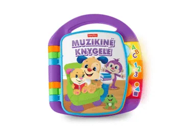 Muzikinė knygelė FISHER PRICE, 1 vnt.