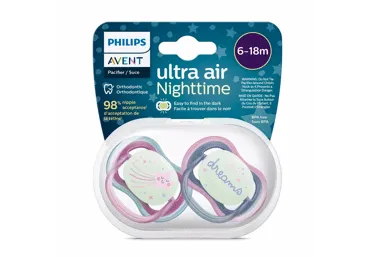 Mānekllītis PHILIPS AVENT nakts 6-18m+ meitenēm 