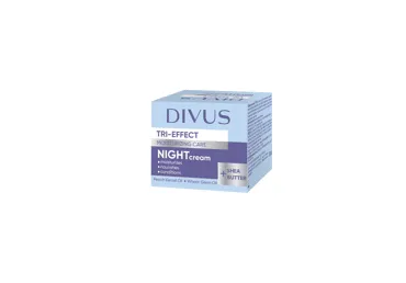 Naktinis veido kremas moterims, DIVUS, 50ml