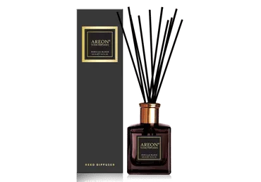 Namų kvapas su lazdelėmis AREON BLACK VANILLA, 150 ml
