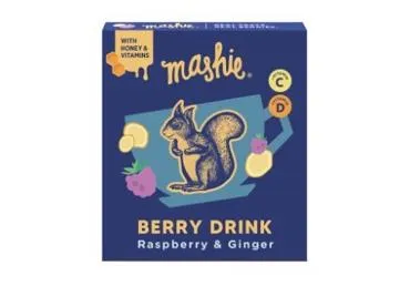 NAUJA! Aviečių ir imbierų tyrė MASHIE ORIGINAL, 90 g
