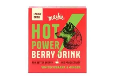 NAUJA! Baltųjų serbentų ir imbierų tyrė HOT POWER, 90 g