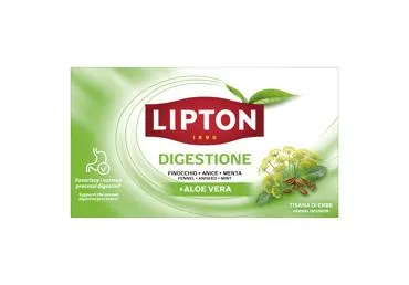 NAUJA! Funkcinė žolelių arbata su alavijais LIPTON DIGEST, 32.3 g