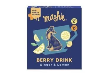 NAUJA! Imbierų ir citrinų tyrė MASHIE ORIGINAL, 90 g