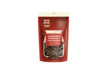 NAUJA! Juodieji pipirai WELL DONE, 20 g, 20 g