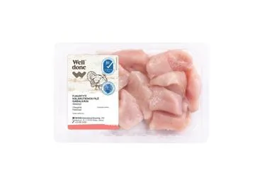 NAUJA! Kalakutienos filė gabaliukai WELL DONE, 250 g, 250 g
