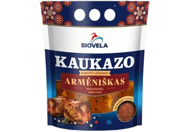 NAUJA! KAUKAZO ARMĖNIŠKAS sprandinės šašlykas BIOVELA, 700 g