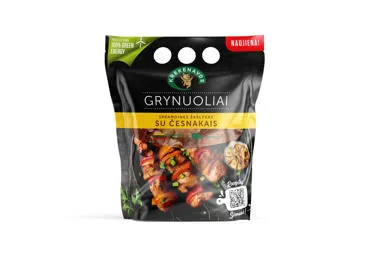 NAUJA! Kiaulienos sprandinės šašlykas su česnak. GRYNUOLIAI, 800 g