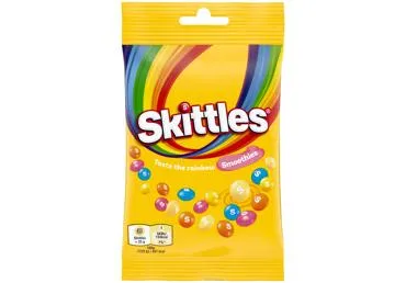 NAUJA! Kramtomieji saldainiai SKITTLES SMOTHIES, 95 g
