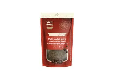 NAUJA! Malti juodieji pipirai WELL DONE, 25 g, 25 g