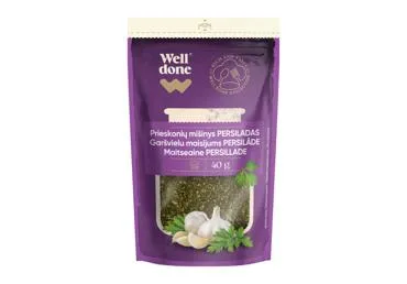 NAUJA! Prieskonių mišinys persiladas WELL DONE, 40 g, 40 g