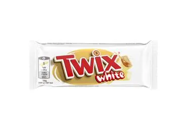 NAUJA! Šokolado batonėlis TWIX, baltas, 46 g