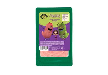 NAUJA! Virtas kalakutų krūtinėlių kumpis KAKĖ MAKĖ, a. r., 90 g