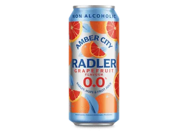 Nealkoholinis alaus kokteilis Amber City Radler Grapefr 0,0% 0,5L