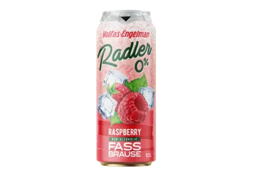 Nealkoholinis alaus kokteilis FASSBRAUSE, aviečių skonio, 500 ml