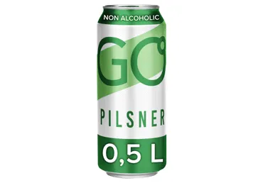 Alus GO Pilsner b/a 0,5% 500ml sk.D