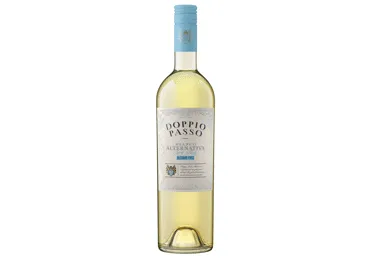 Nealkoholinis baltasis sausas vynas DOPPIO PASSO BIANCO, 750 ml