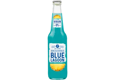 Nealkoholinis kokteilis LE COQ VIRGIN BLUE LAGOON (0%), 330 ml