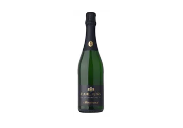 Nealkoholinis putojantis baltasis saldus vynas CARL JUNG, 750 ml
