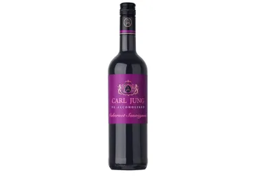 Nealk.raudonasis pusiau saldus vynas CARL JUNG CABER.SAUVIG., 750 ml