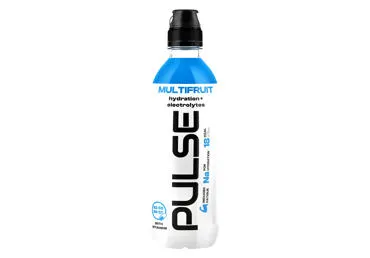 Negazuotas įvairių vaisių skonio gaivusis gėrimas PULSE, 500 ml