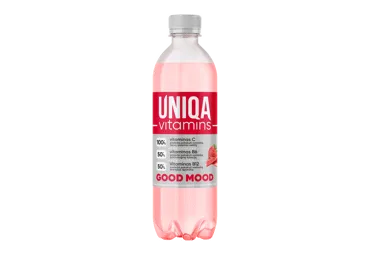 Negazuotas gėrimas UNIQA VITAMINS GOOD MOOD, 500 ml