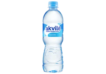 Negazuotas natūralus mineralinis vanduo AKVILĖ, 500 ml