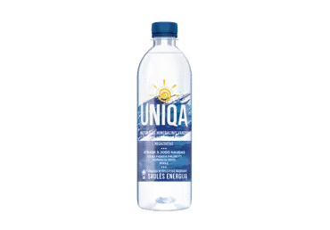 Negazuotas natūralus mineralinis vanduo UNIQA, 500 ml