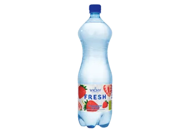 Negazuotas vanduo VICHY FRESH STRAWBERRY, 1.5 l