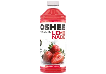 Negazuotas vitaminizuotas braškių skonio gėrimas OSHEE, 1,1 l