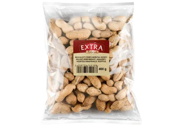 Negliaudyti žemės riešutai EXTRA LINE, 400 g