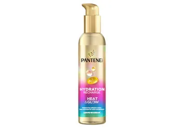 Nenuplaunamas plaukų kremas PANTENE Hydration Recharge, Heat&Glow, 135 ml