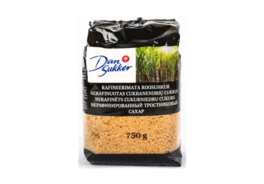 Nerafinuotas cukranendrių cukrus DANSUKKER, 750 g
