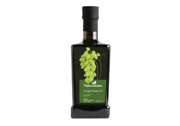 Nerafinuotas vynuogių kauliukų aliejus NATURALISIMO, 500 ml