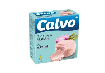 Nesmulkinti tunai CALVO savo sultyse, 160 g