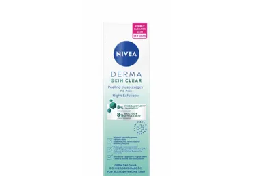 NIVEA® DERMA SKIN CLEAR naktinis šveitiklis į bėrimus linkusiai odai, 40 ml