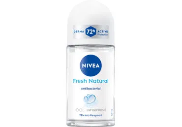 NIVEA Fresh Natural Rutulinis dezodorantas moterims, 50 ml