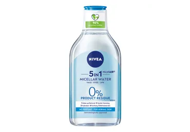 NIVEA gaivinantis micelinis vanduo su aminorūgštimi ir vitaminu E normaliai odai, 400 ml
