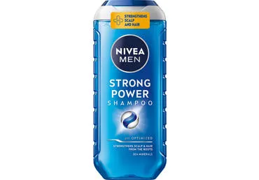 NIVEA MEN STRONG POWER šampūnas plaukams vyrams, 250 ml
