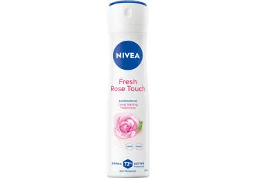 NIVEA purškiamas dezodorantas antiperspirantas moterims Fresh Rose Touch, 150 ml