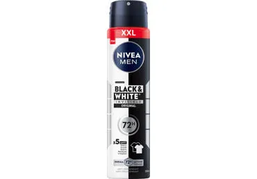 NIVEA Purškiamasis dezodorantas BLACK&WHITE POWER vyrams, 250 ml