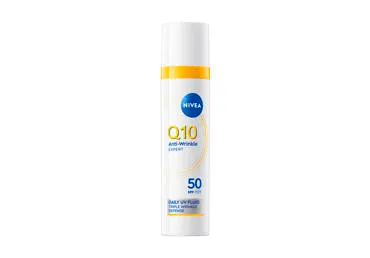 NIVEA Q10 ANTI-WRINKLE EXPERT KASDIENIS UV FLUIDAS SU SPF50 30 ml
