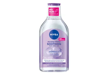 NIVEA raminantis micelinis vanduo su aminorūgštimi ir dekspantenoliu jautriai odai, 400 ml