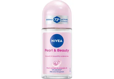 Rutulinis dezodorantas moterims NIVEA Pearl & Beauty, 50 ml.
