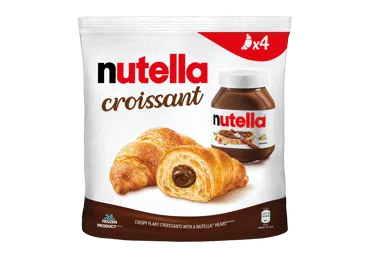 NUTELLA šaldyti kruasanai, 4vnt. 340g