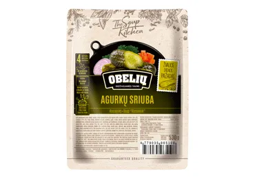 OBELIŲ agurkų sriuba, 530 g