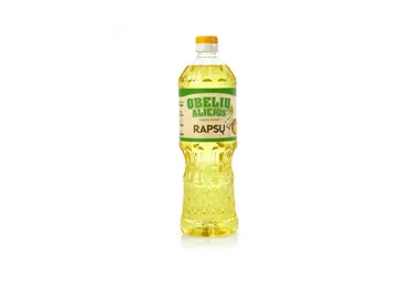 Rapsų aliejus OBELIŲ, 0,9l